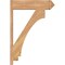 Ekena Millwork Imperial Arts & Crafts Smooth Outlooker, Western Red Cedar, 7 1/2"W x 28"D x 40"H OUT08X28X40IMP03SWR - alternate 4